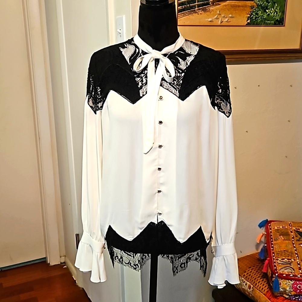 Just cavalli elegant pirate style blouse